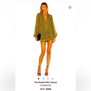 The Maelle Mini dress by L’Academie - size Large